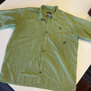 vintage men’s short sleeve button up